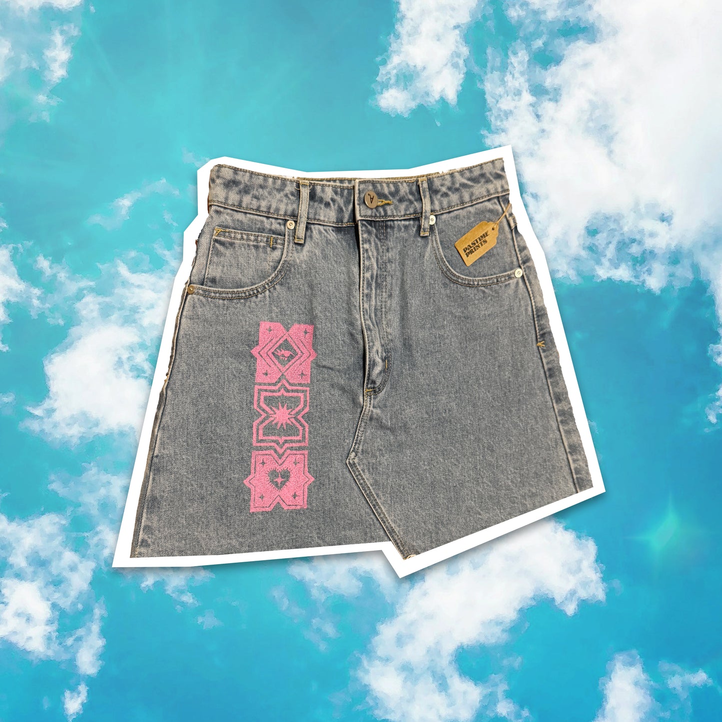 Reworked Denim Mini