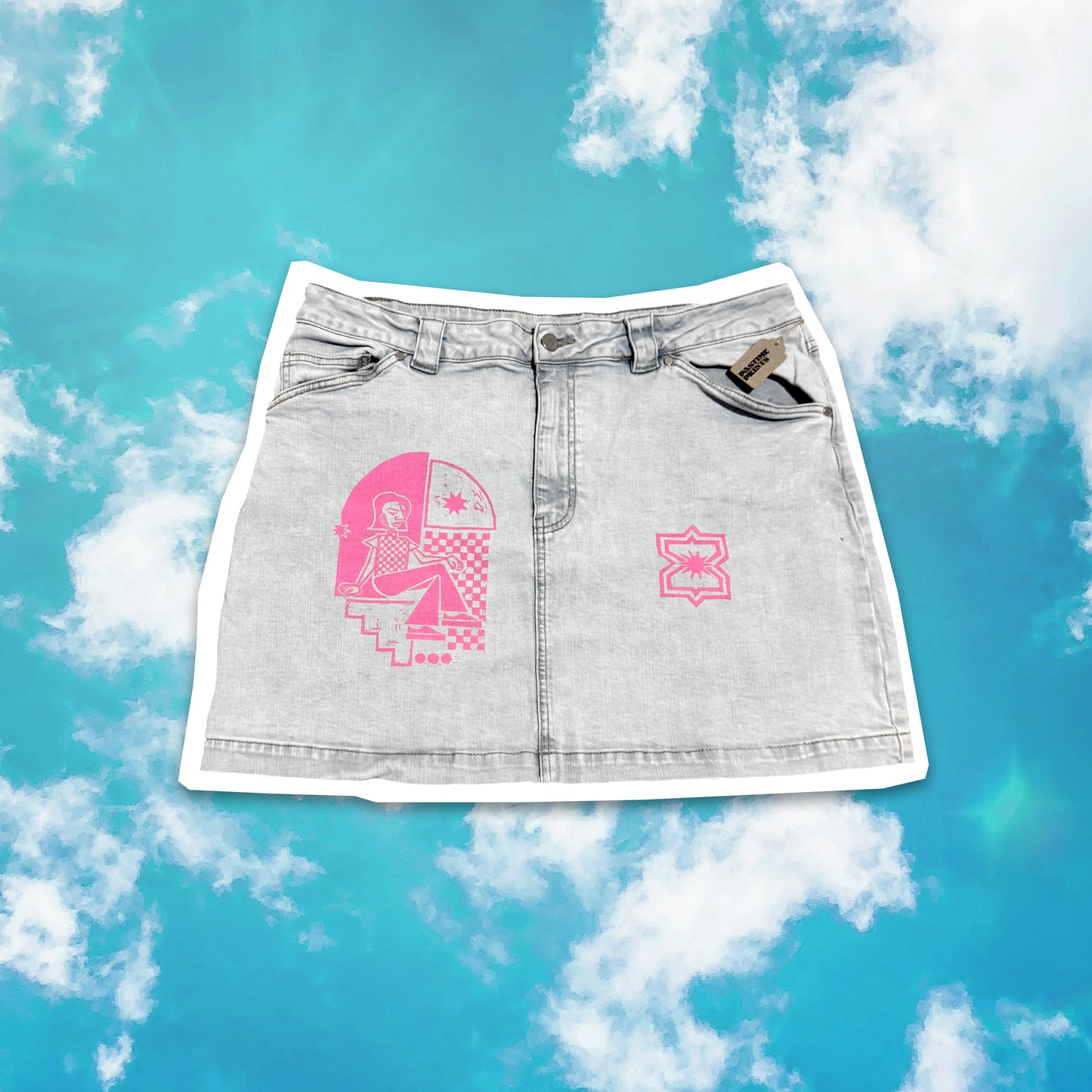 Reworked Mini Skirt